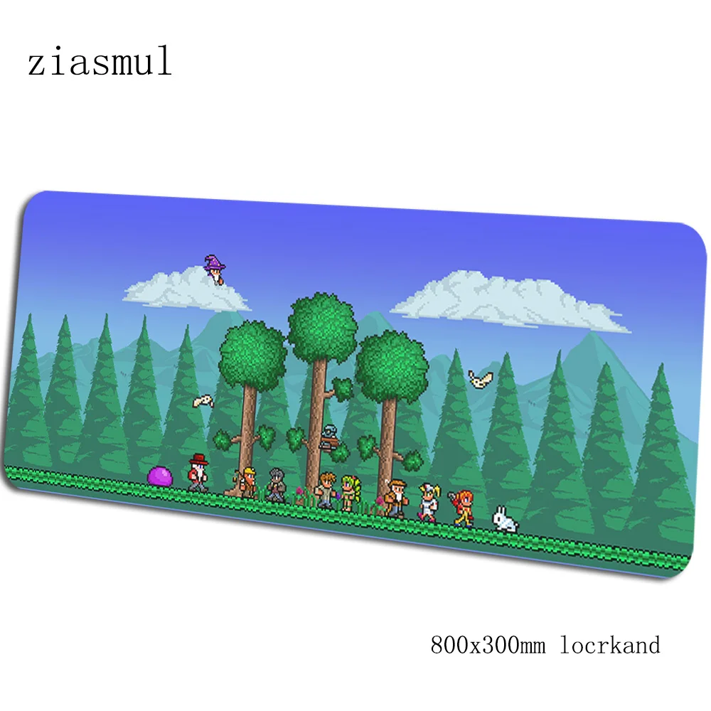 Terraria padmouse 80x30 см, игровой коврик для мыши, большой игровой коврик для мыши, геймерский компьютерный стол, красивый коврик, notbook mousemat pc - Цвет: pattern 3