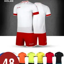 KELME, мужская форма для футбольной команды, наборы, на заказ, тренировочный футбольный Джерси, набор одежды, Survete, мужская спортивная одежда K15Z203
