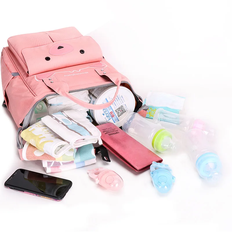 

Baby Diaper Bag Backpack Mummy Maternity Nappy Bag Baby Waterproof Bag Baby Travel Nursing Bag Baby Care Bag Wet Bag Mommy Bag