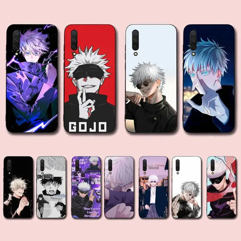

Anime Jujutsu Kaisen Gojo Satoru Phone Case for Xiaomi mi 5 6 8 9 10 lite pro SE Mix 2s 3 F1 Max2 3