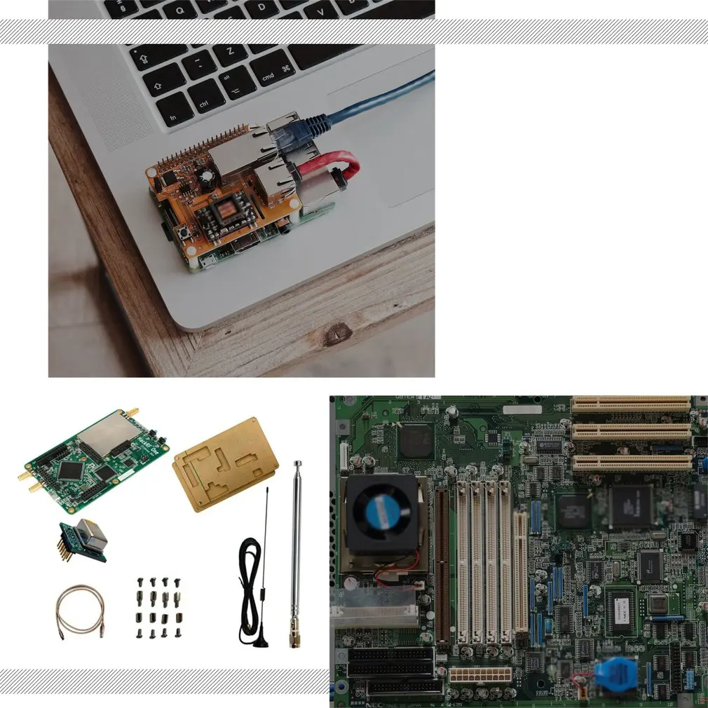 Одна 1 МГц-6 ГГц радиосъемная плата для hackrf программного обеспечения-Demoboard RTL SDR