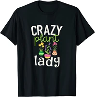 funny gardening t shirt crazy plant lady mens t shirt