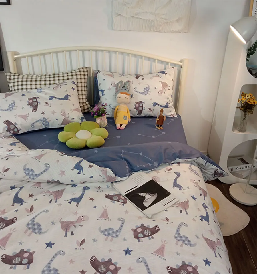 Набор для подростков с милыми рисунками односпальная двухспальная двуспальная