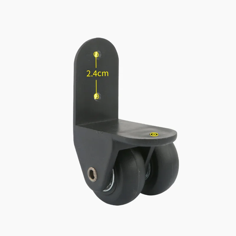 Luggage wheel accessories directional wheel travel pull box pulley aircraft silent wheel replacement wear-resistant 20 28 inch