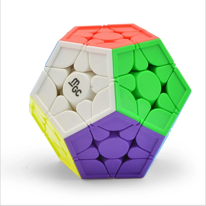 Куб Yongjun MGC 3X3 Магнитная Megaminxeds куб MGC Megaminxeds 3x3 Магнитный магический куб YongJun Скорость спидкуб Megaminx ред куб 12-сторонние куб