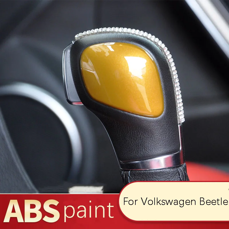 Для Volkswagen beetle ABS краска внутренняя отделка рычаг переключения передач рукоятка