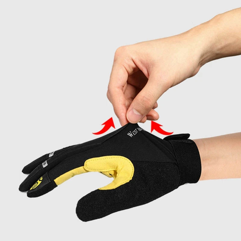 

MTB Bike Cycling Gloves Full Finger Gloves Touch Screen Windproof Non-slip Breathable Bicycle Gloves Cycling Equipment