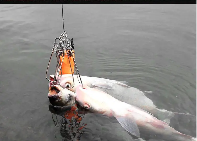 5 м Пряжка из нержавеющей стали для живой рыбы морской воды пресноводной рыбалки