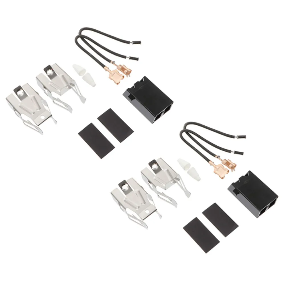 

4 Sets Range Burner Receptacle Kit for Oven Surface Burner Receptacle Set