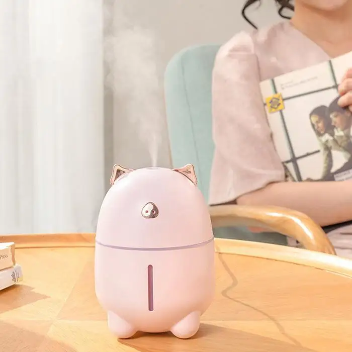 Милый USB мини увлажнитель воздуха новый офисный настольный в форме кота