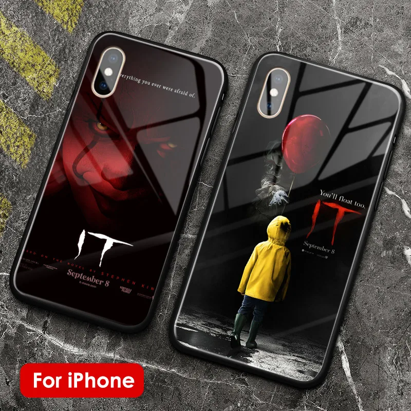 It Chapter Two Film Stephen king TPU стеклянный Мягкий силиконовый чехол для телефона iPhone SE 6s 7 8