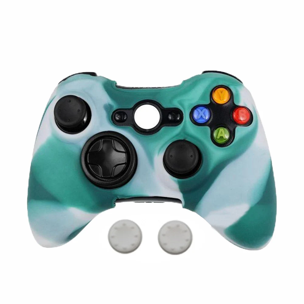 Силиконовый чехол для Xbox 360, геймпад, мягкая резина, силикон, чехол для Xbox360, аксессуары для контроллера, гелевый защитный чехол