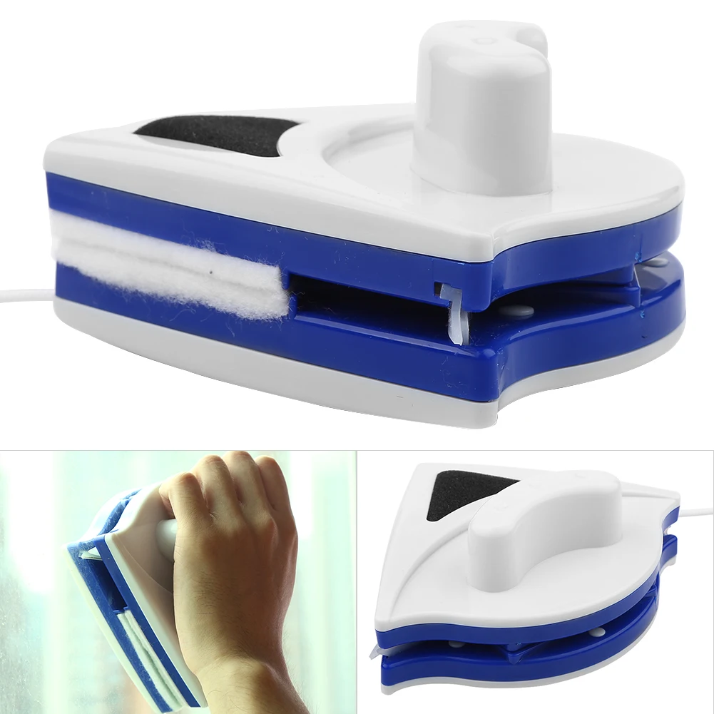 

Magnetic Window Cleaner Magnetic Glass Surface Wiper Brush Double-Layer Sided Wiper for Windows 3-8mm Thickness