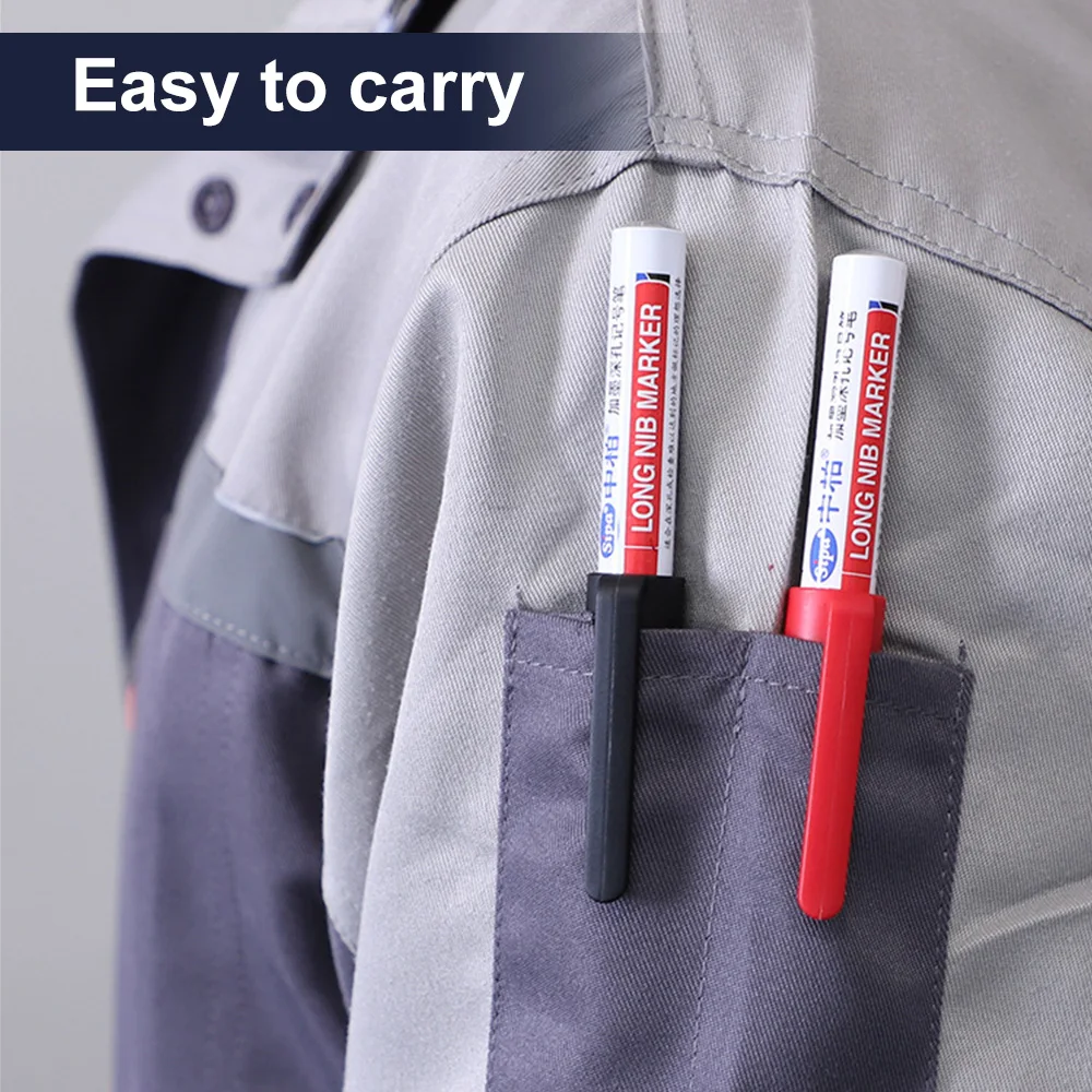 Плотницкая ручка 3 цвета 30 мм с глубоким сверлом длинным наконечником