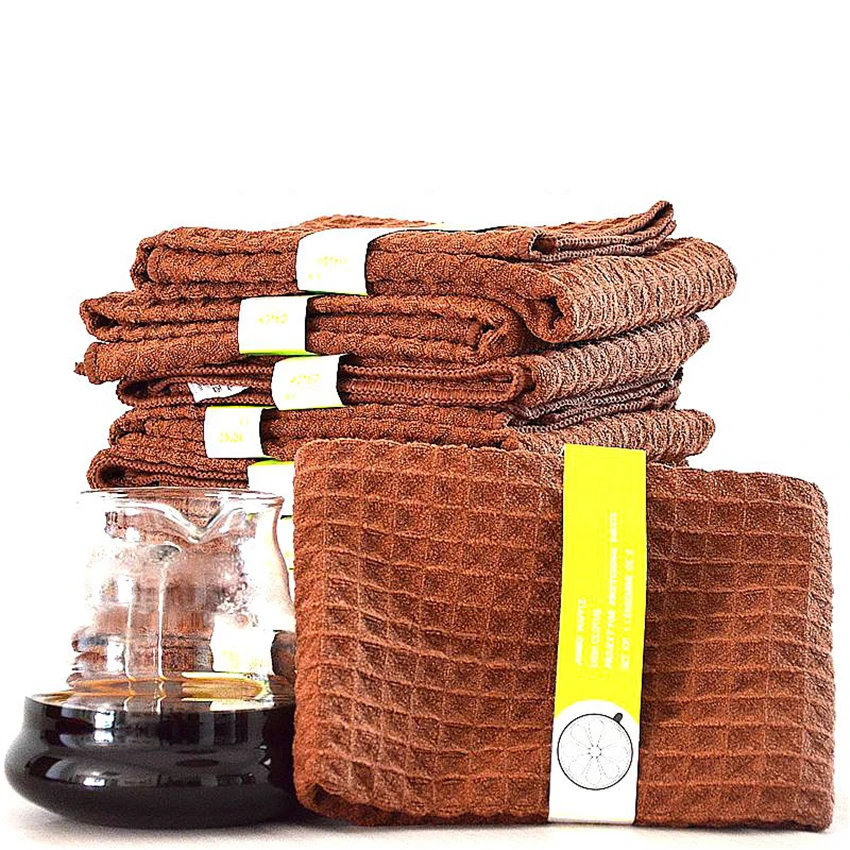 

Comptoir de Bar Machine caf chiffon de nettoyage Machine caf Super absorbant Fiber torchon lingettes chiffon