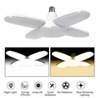 Складная лампочка, Светодиодная потолочная лампа E27, 220 В, 60 Вт