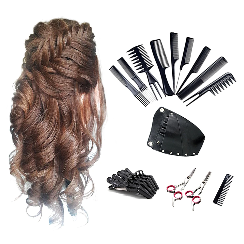 Парикмахерский манекен красота 50% настоящие человеческие волосы