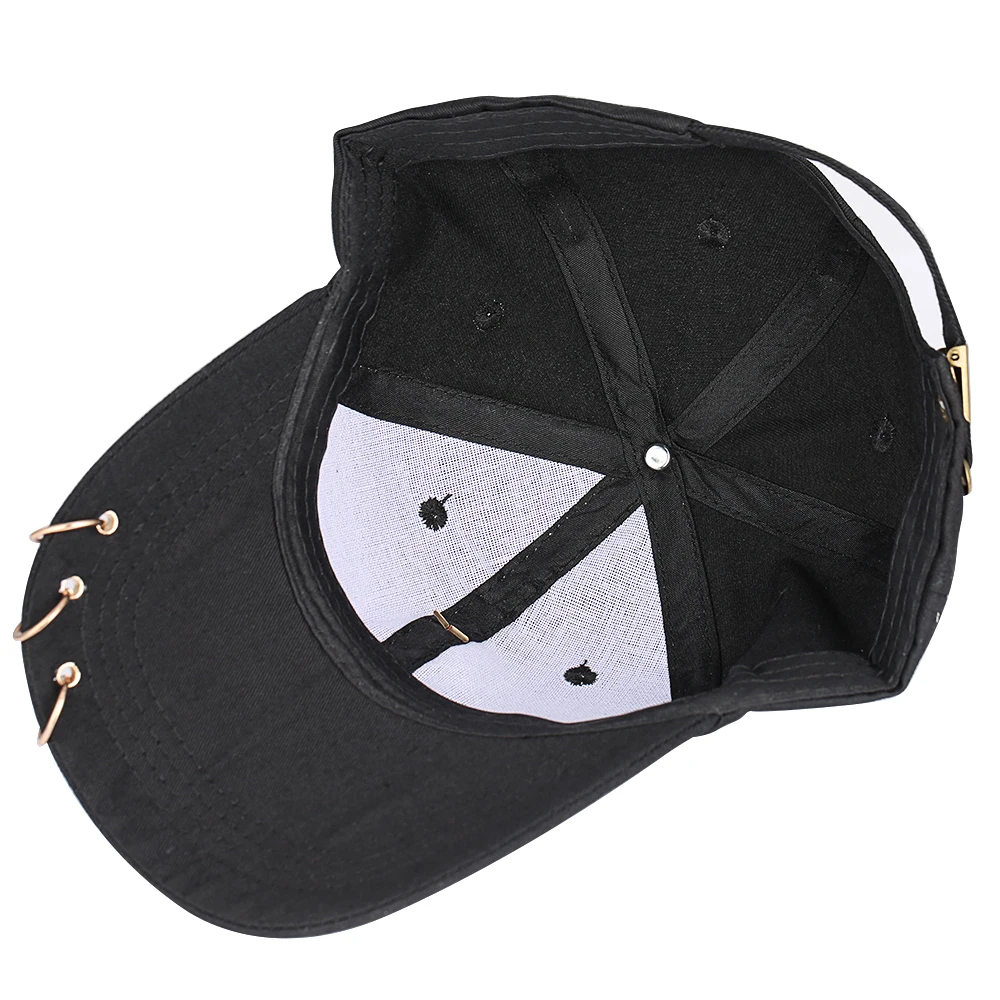 Женская бейсбольная кепка K Pop с жемчужной кисточкой хлопковое облегающее кольцо