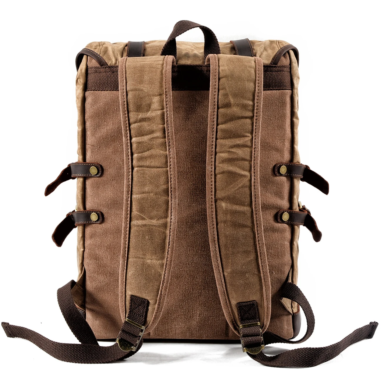 Вместительный водонепроницаемый рюкзак для походов в стиле ретро Молодежный