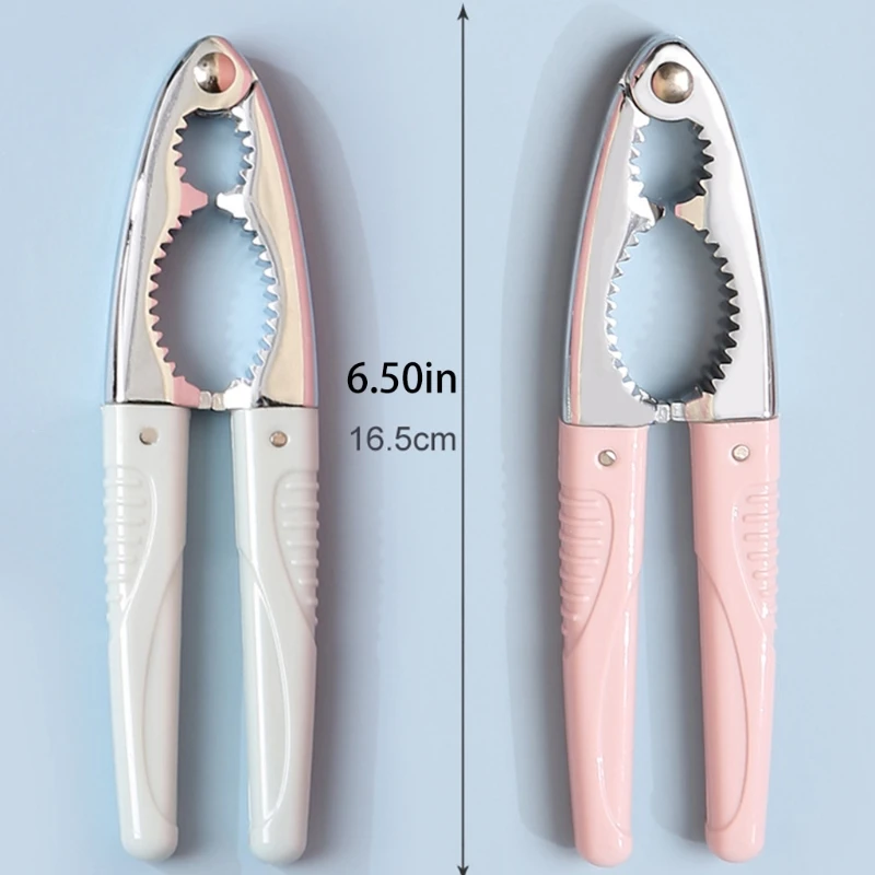 

Nut Crackers For All Nuts Seafood Pecan Tool Stainless Steel No Slip Handle With Good Grips Kitchen Utensils Walnut Clip