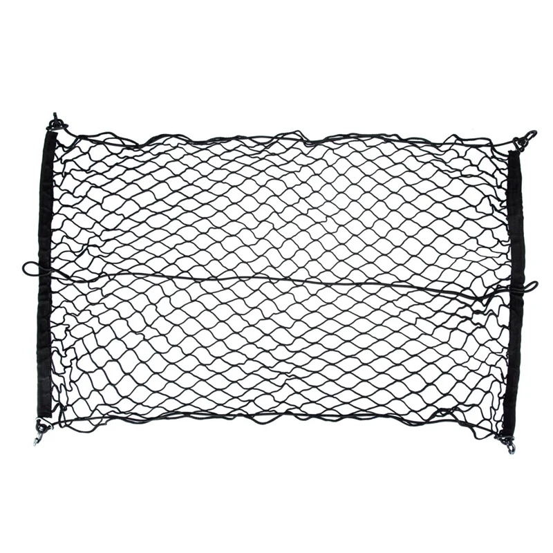 For Hyundai Creta IX25 IX35 I30 i40 Tucson Solaris Santa Fe Car Trunk Luggage Storage Cargo Organiser Nylon Elastic Mesh Net | Автомобили