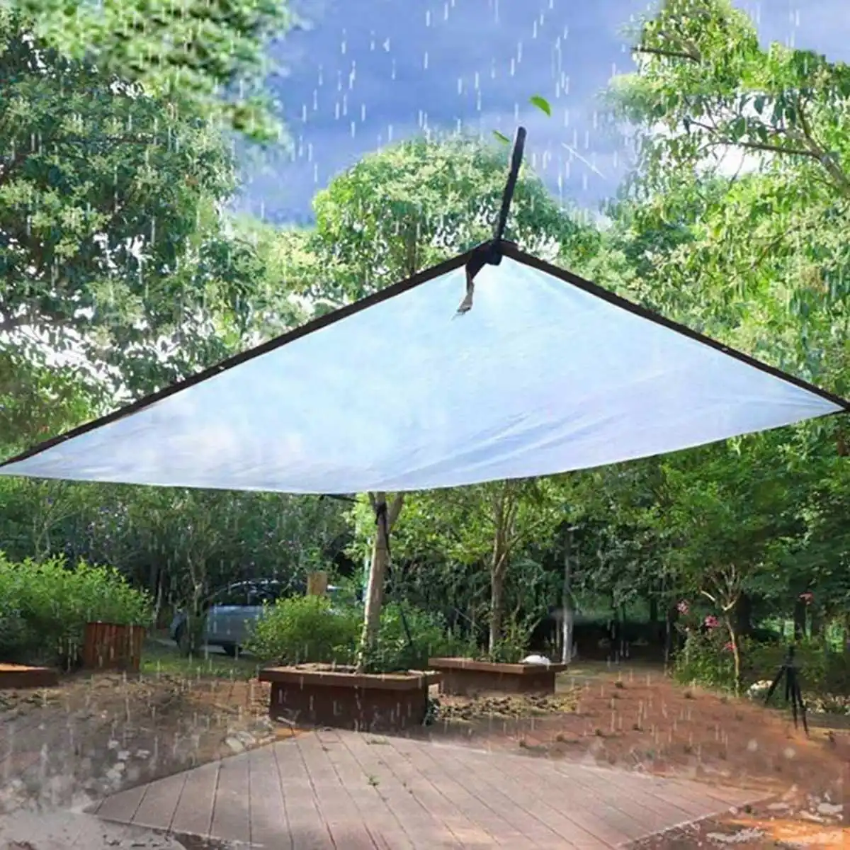 

0.1mm Rainproof Cloth PE Film Waterproof Shading Sail Garden Tarpaulin Balcony Greenhouse Succulent Plant Keep Warm Cover