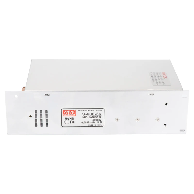 S 600 24V/25A 12V/50A 15V/40A 36V/16.7A 48V/12.5A 60V/10A Переключения источника питания модуль|Детали