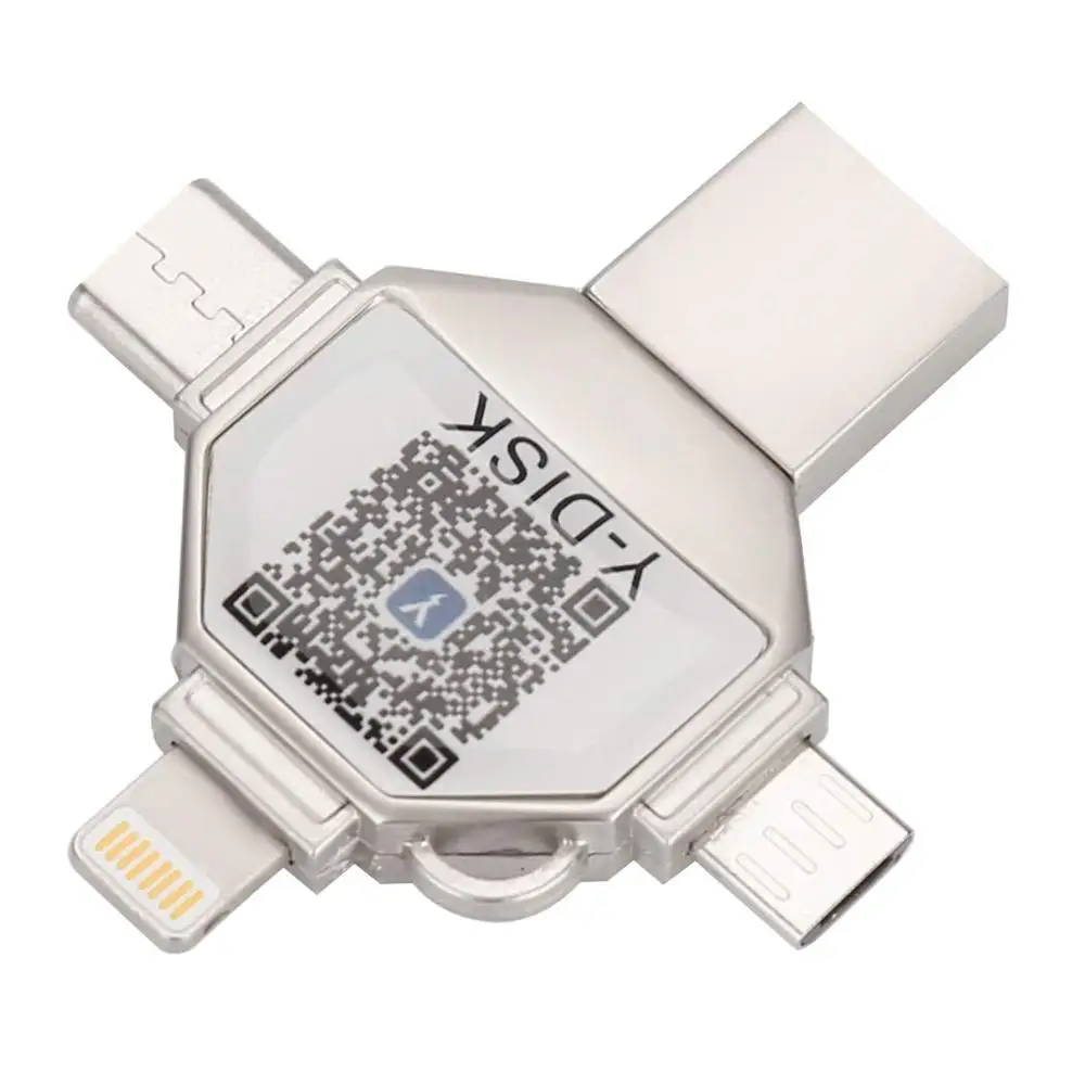 OTG Usb флеш-накопитель 4 в 1 флешка для iPhone 32 ГБ USB 3 0 карта памяти внешнее хранилище