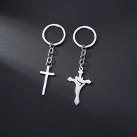 jesus cross christianity religious keychain fashion jewelry accessories gift 2021 mens womens bags ornaments car keychain