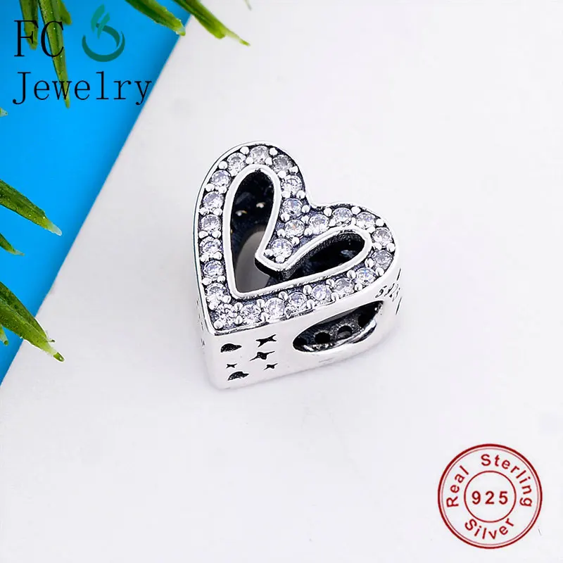 Оригинальный фирменный амулетный браслет FC Jewelry Fit серебро 925 пробы ажурное