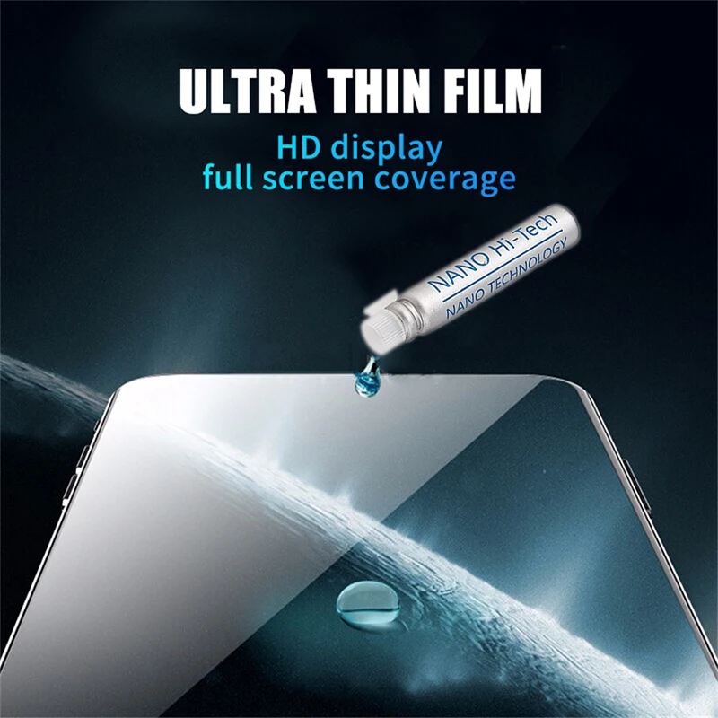 3 шт. нано жидкое универсальное закаленное стекло для iPhone X XS Max XR защита экрана