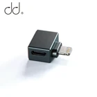 Адаптер OTG DD ddHiFi TC28i со штекером и разъемом Type-EC светильник подключения наушников USBCкабелей декодированиядекодеров на устройствах iOS