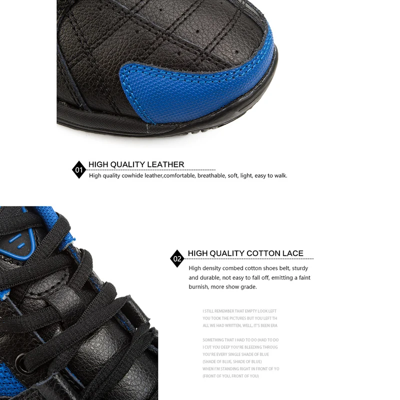 BONA Running Shoes Men Lace Up Light Leisure Sport Shoes Outdoor Jogging Breathable  Leather Sneakers Comfortable Walking Shoes