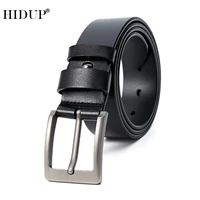 hidup 2022 simple design casual style male mens top quality 100 pure cowhide belts cow genuine leather belt 3 8cm width nwj1113