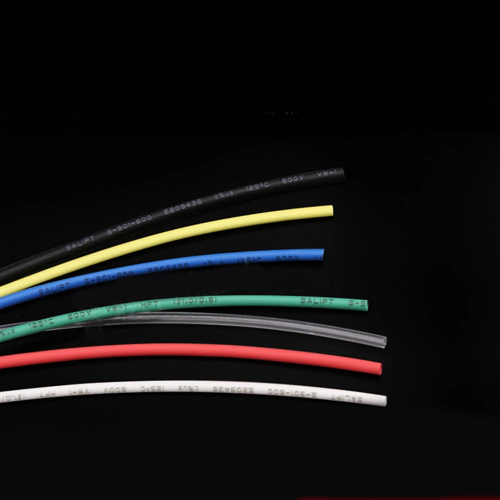 

1/2/5/10/20/50/100M Heat Shrink Tube Diameter 2.5mm 2:1 Electrical Sleeving Cable Wire Heatshrink Tube All Colour