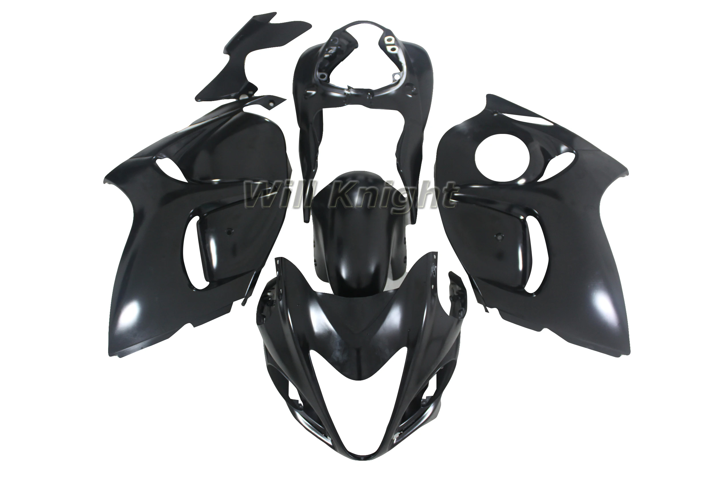 

ABS Injection Body Cover Fairing Kit for Suzuki GSXR1300 Hayabusa 2008-2016 Black 2009 2010 2011 2012 2013 2014 2015