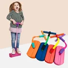 1 шт. уличная спортивная лягушка прыжки игры джемпер прыгающая обувь прыгающая лягушка для детей интерактивное фитнес оборудование для детей