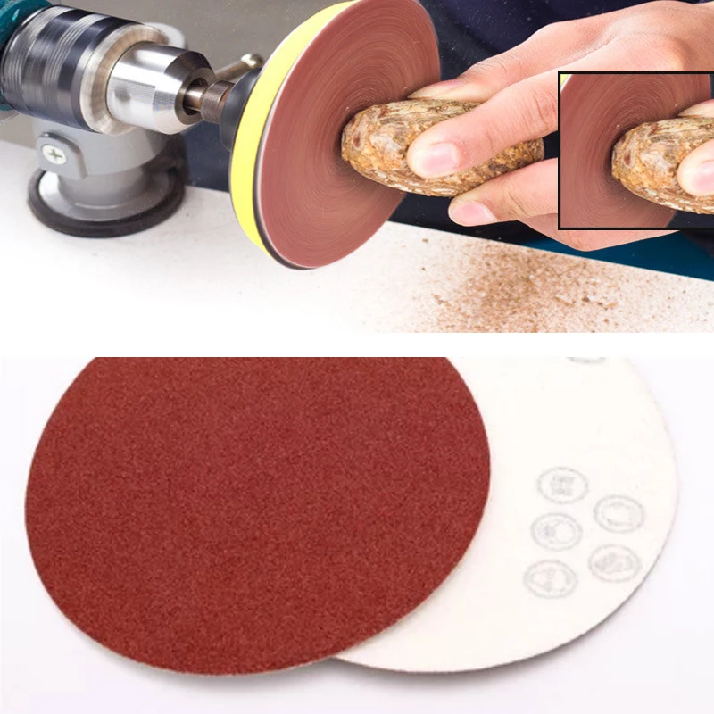 

6 inch 1500mm Sandpaper 1/10pcs Sanding Disc 60-1000 Grit For Dremel Sander Machine Self Stick Abrasive Tools Accessories