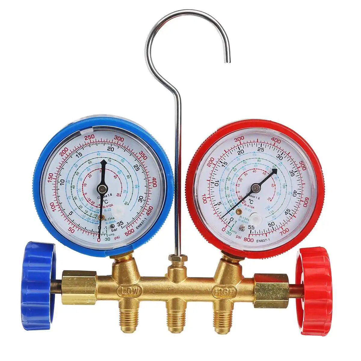 Манометр для хладагента высокоточный манометр R410a R22 R134a R40 с разъемом |