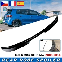 glossy painted rear roof spoiler wing for vw golf 7 mk7 5 vii gti r gtd 2014 2015 2016 2017 2018 2019for univeral full car