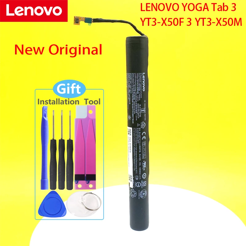 Новый оригинальный аккумулятор LENOVO ДЛЯ YOGA Tab 3 10 1 YT3 X50F X50M 8400 мАч 30.2WH L15D3K32|Батареи