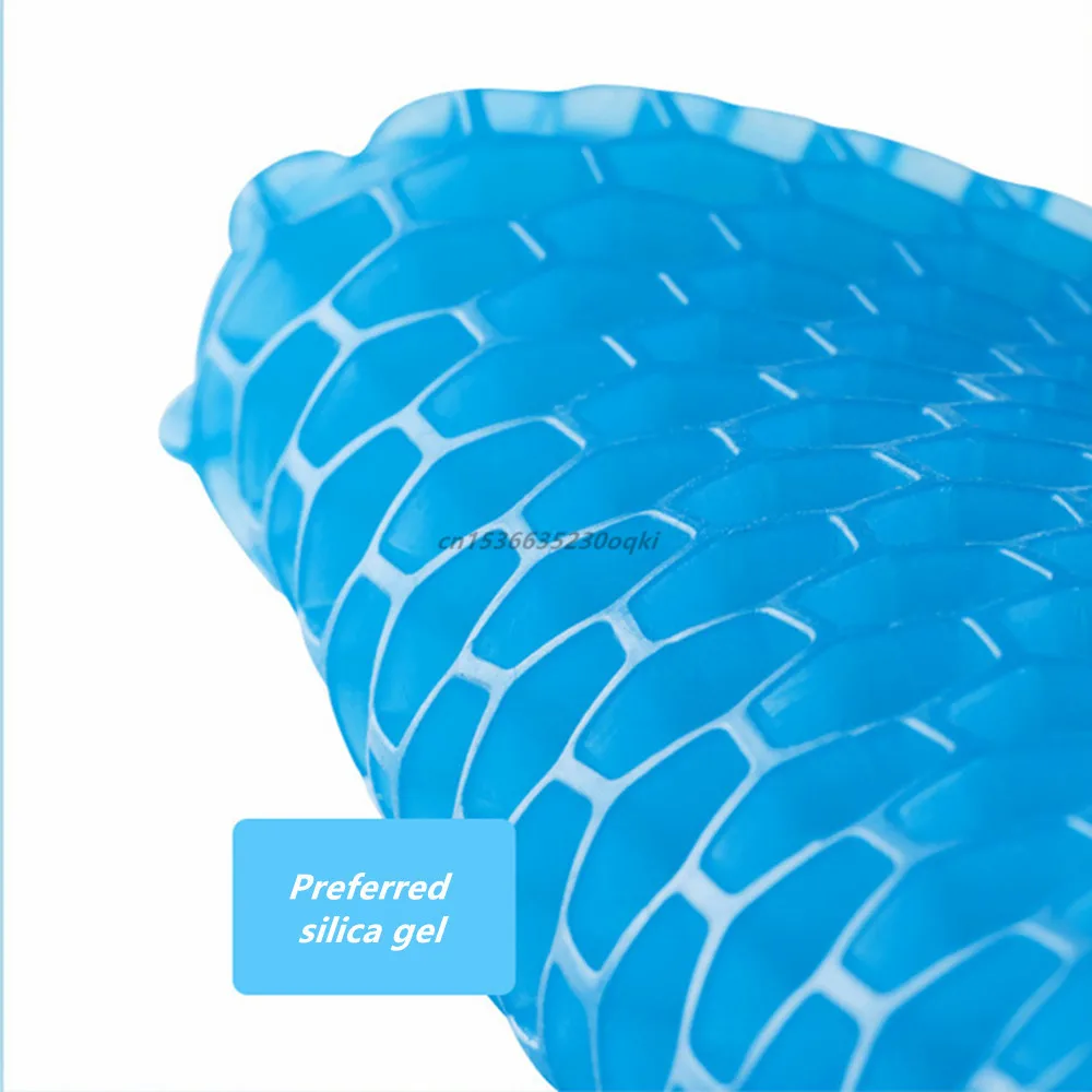 Автомобильная дышащая подушка для сиденья гелевая Подушка льда нескользящая