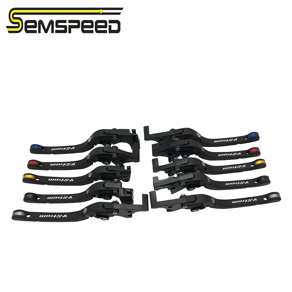 SEMSPEED для мотоциклов Suzuki DL1000/V-STROM/XT 2002-2019 2020 Новые складные тормозные рычаги
