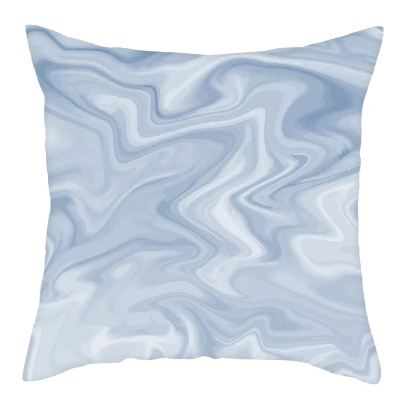 Чехол на подушку Fuwatacchi с мраморной неровной текстурой цветной лаконичный для