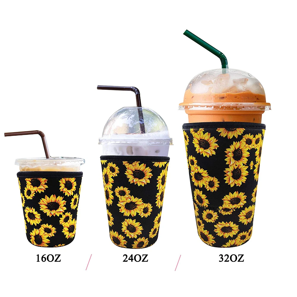 

3Pcs/lot Iced Hot Coffee Sleeve Cup Holders for Milk Tea Cold Beverages