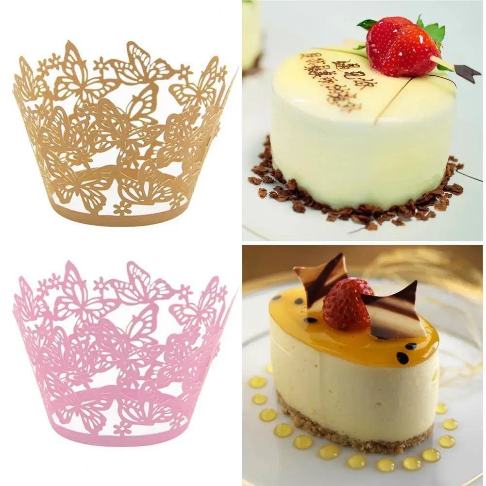 

DIY Easily Assembled Baby Shower Lace Cupcake Wrappers Kitchen Tools