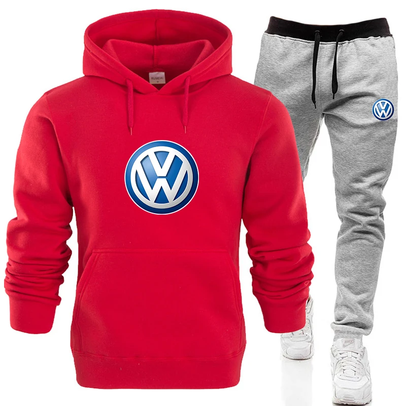 

Men's suit car logo brand hoodie sportswear hot sale men's hoodie + pants men's streetwear