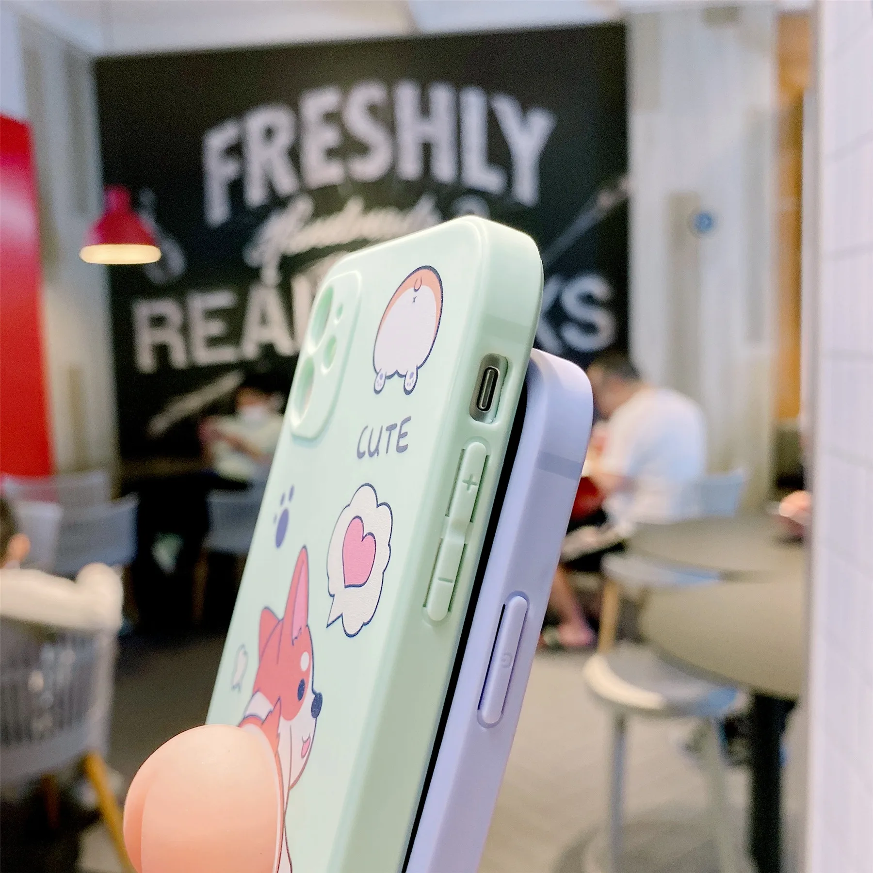 Мягкий персиковый чехол Corgi для Xiaomi Redmi Note 10 Pro 9 9T 10S 8T Mi 11T T с милым 3D мультяшным