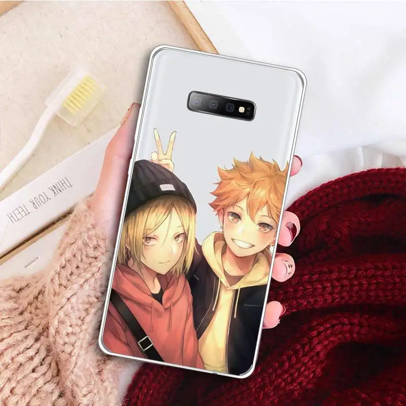 

Kenma Kozume Of Haikyuu anime manga Phone Case Transparent For Samsung Galaxy A 71 21s S note 8 9 10 plus 20 ultra