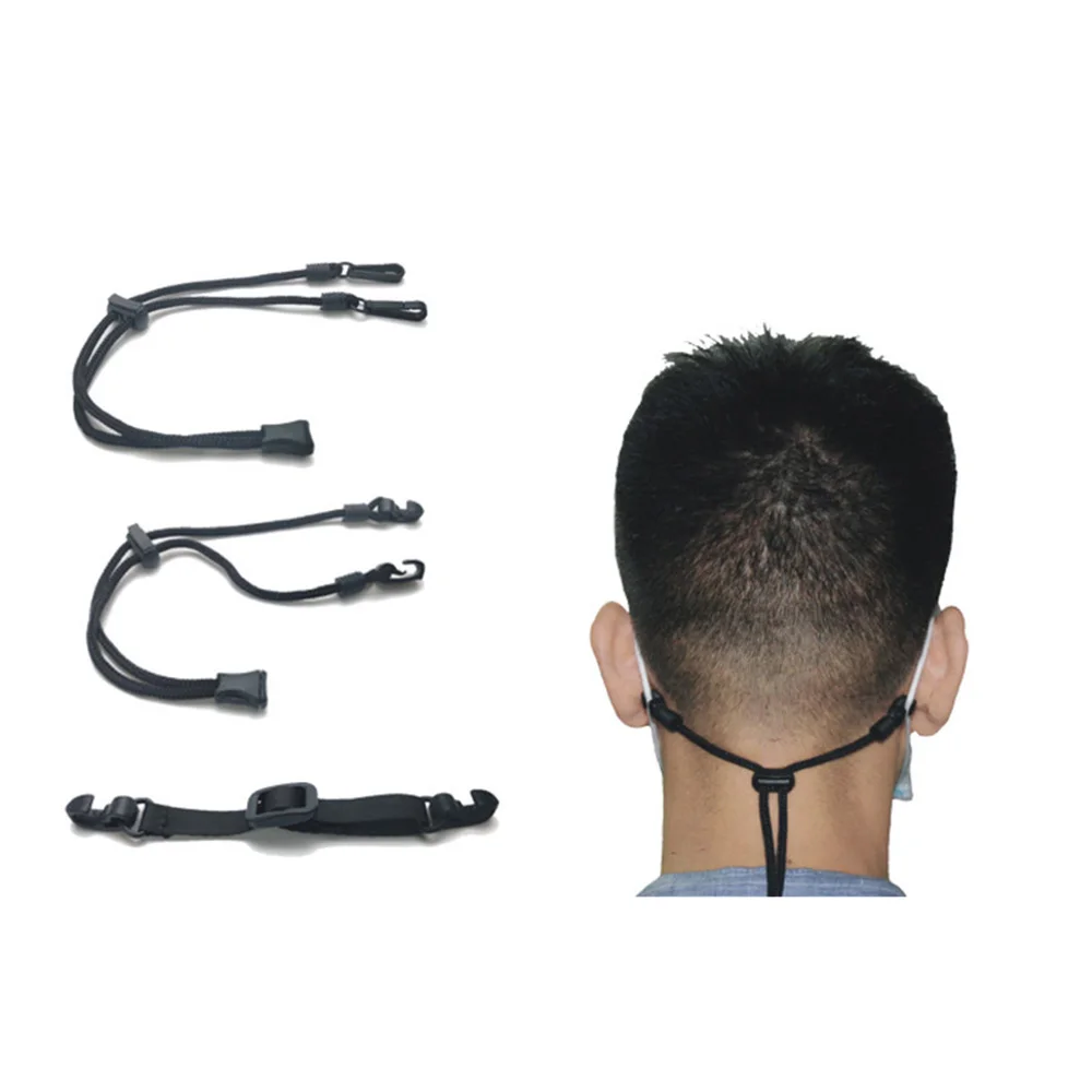 

Face Mask Ear Hook Adjustable Ear Strap Extension Mask Fixing Buckle Relieve Ear Pain Convenient Rest Holder Rope